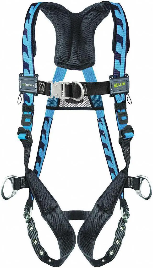 Alt view image 2 of 2 - HONEYWELL MILLER ACF-TBD23XB Full Body Harness, Vest Style, 2XL/3XL, Polyester,