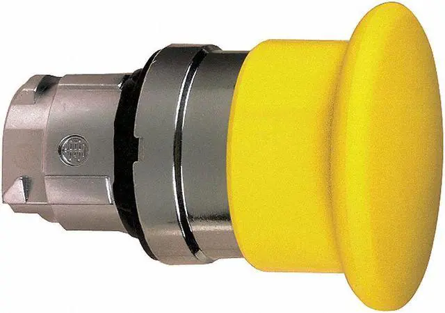 Alt view image 2 of 2 - SCHNEIDER ELECTRIC ZB4BC5 Push Button operator, 22 mm, Yellow
