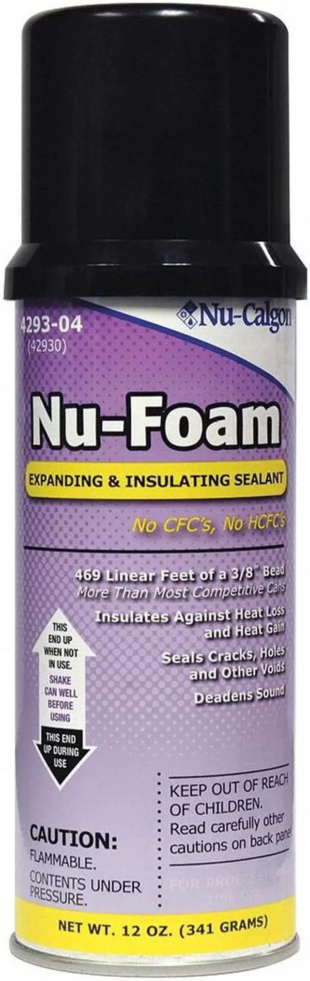 Alt view image 3 of 3 - Sealant,Aerosol Spray,Beige,12 oz. NU-CALGON 4293-04