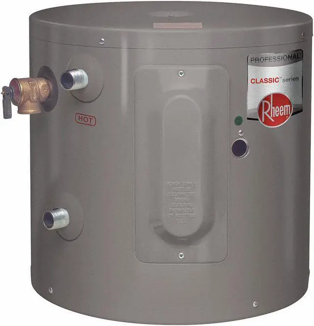 Alt view image 2 of 3 - RHEEM PROE6 1 RH POU 6 gal, 120V, 16.7 A Amps, Residential Mini Tank Water