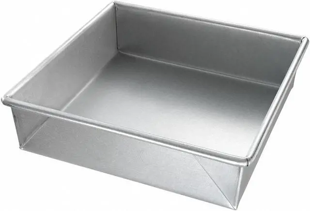Alt view image 2 of 2 - CHICAGO METALLIC 21300 Cake Pan,Square,8x8