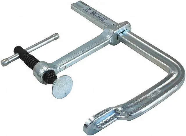 Alt view image 4 of 5 - BESSEY SQ-4 6 in Bar Clamp, Steel Handle and 4 3/4 in Throat Depth