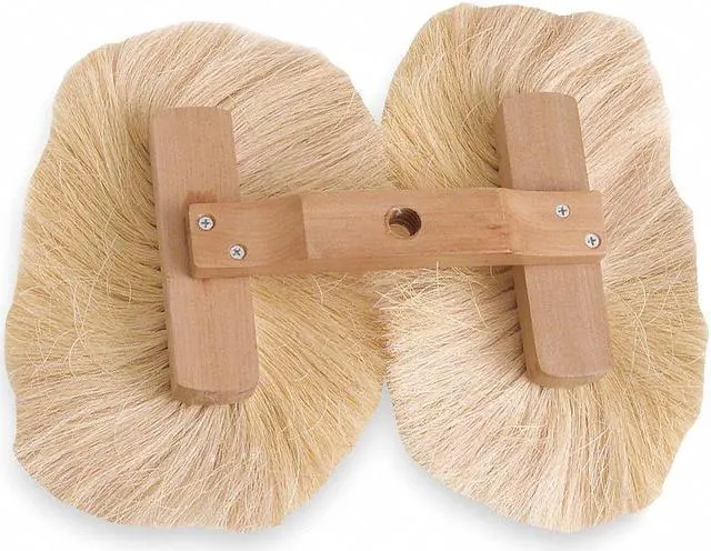 Alt view image 2 of 4 - HYDE 09885 Texture Brush,Double,Hemp Fiber Bristles