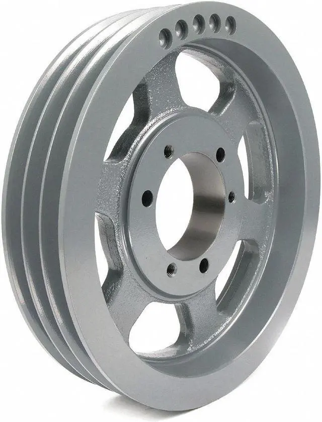 Main image of TB WOOD'S 3V1063 1/2" to 2-1/2" Quick Detachable Bushed Bore 3 Groove 10.60" OD
