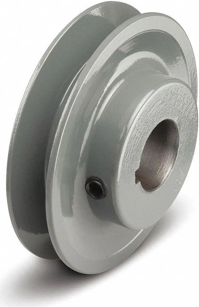 Alt view image 2 of 3 - TB WOOD'S AK2834 3/4" Fixed Bore 1-Groove Standard V-Belt Pulley 2.85" OD