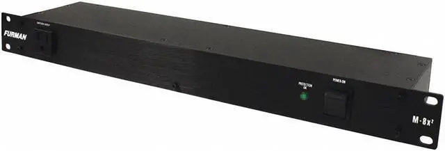 Alt view image 2 of 15 - Furman M-8x2 8 Outlet Power Conditioner