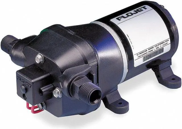 Alt view image 2 of 3 - Water System Pump, 12 VDC, 1/2 In