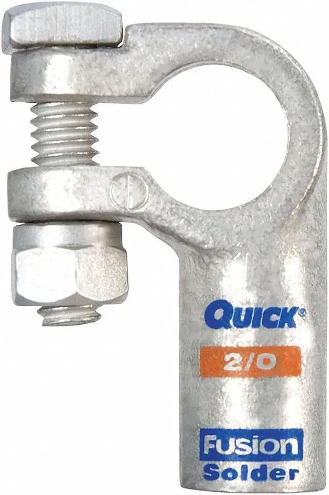 Alt view image 2 of 3 - FUSION 426320-525-001N Left Elbow Terminal,2/0 ga,Orng,Neg