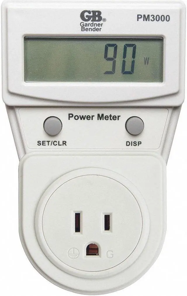 Main image of Gardner Bender Energy Management Device, 8" D, 125VAC, LCD  PM3000