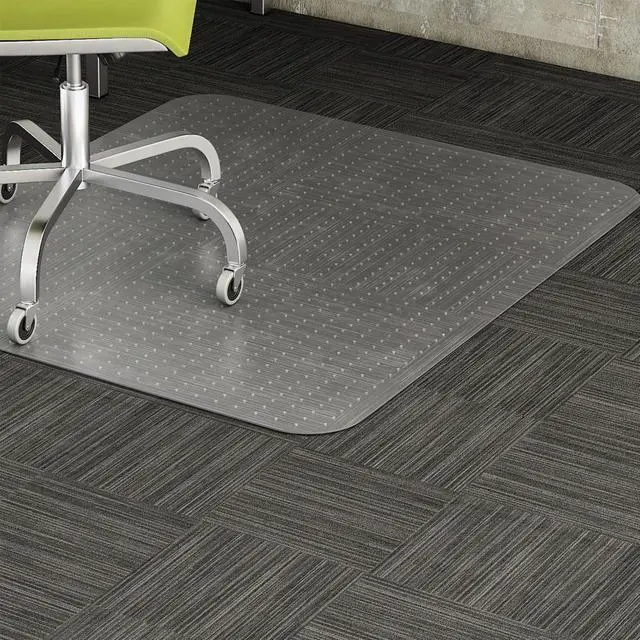 Alt view image 2 of 4 - Lorell Low Pile Chairmat Rectangular Vinyl 46"x60" CL 69160