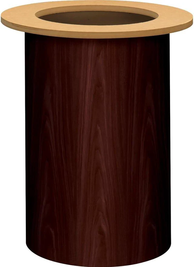 Alt view image 2 of 5 - HON TLRAN Preside Cafeteria Table Base, 28.4" Height - Mahogany