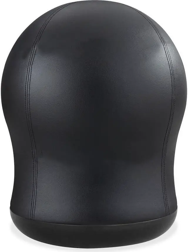 Alt view image 5 of 9 - Safco Zenergy Swivel Ball Chair 17 1/2" Diameter x 23" High Black Vinyl 4760BV