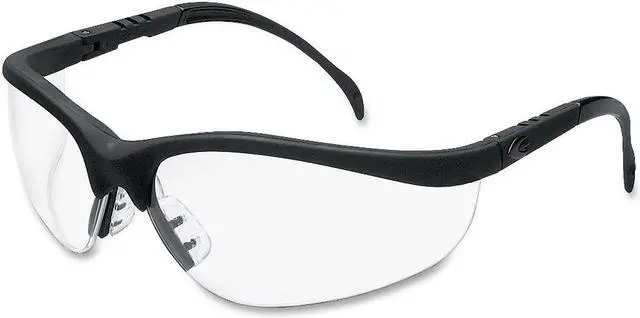 Alt view image 8 of 12 - MCR Safety Safety Glasses Anti-Fog Black Matte Frame CRWKD110AF