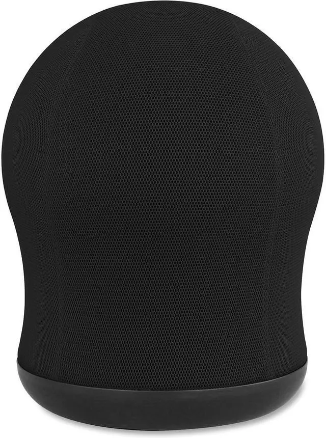 Alt view image 5 of 7 - Zenergy Swivel Ball Chair, 17 1/2" Diameter X 23" High, Black Mesh