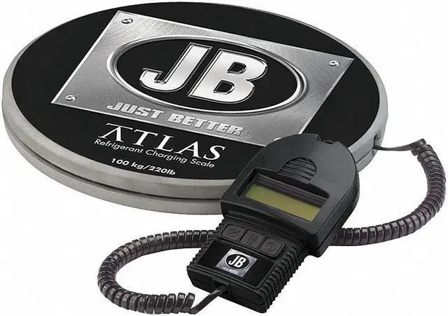Main image of JB INDUSTRIES DS-20000 Refrigerant Scale,Electronic,220 lb