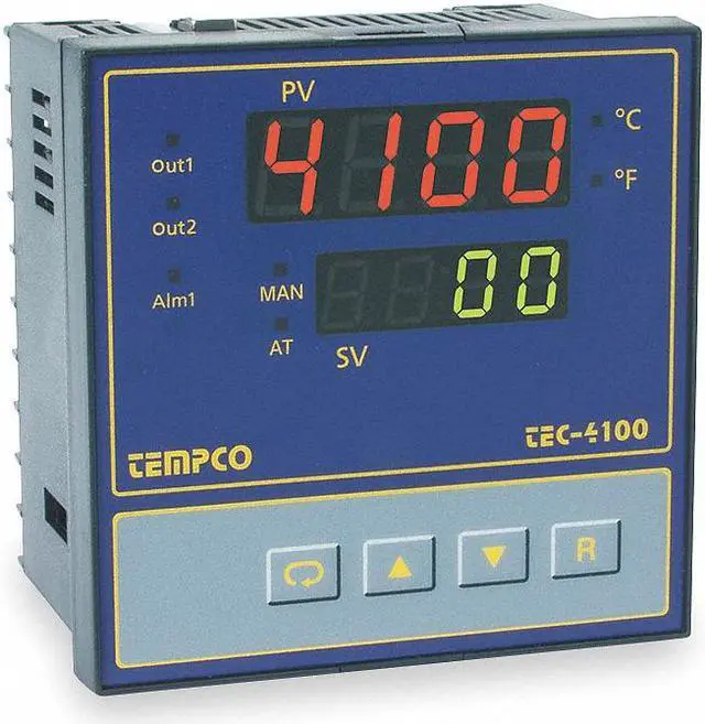Main image of TEMPCO TEC56025 Temp Controller, Prog, 90-250V, Relay2A