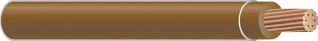 Main image of SOUTHWIRE 22962501 THHN Building Wire, Copper, 14 AWG, 1C, Brown, Stranded, 500