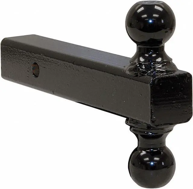 Main image of BUYERS PRODUCTS 1802215 Dual Ball Hitch Solid Shank With Black Balls (2 in.,