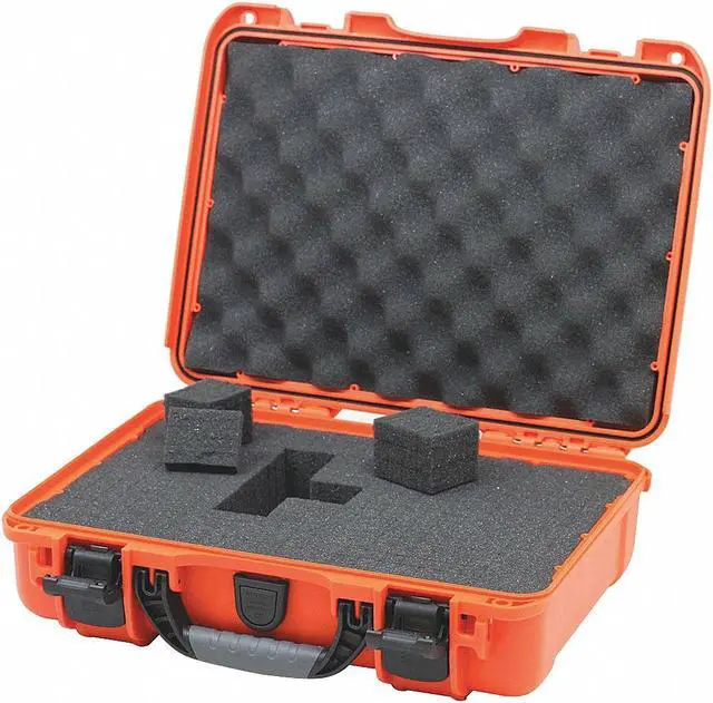 Alt view image 4 of 13 - NANUK CASES 910-1003 Orange Protective Case, 14.3"L x 11.1"W x 4.7"D