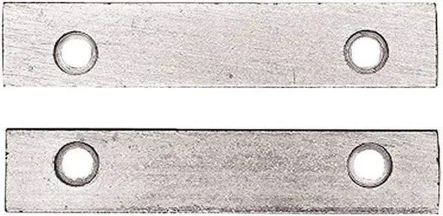 Alt view image 4 of 5 - PANAVISE 353 Replacement Jaws,Bench Vise,Plated Steel