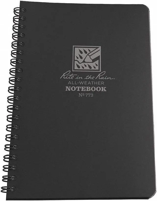 Main image of RITE IN THE RAIN 773 All Weather Spiral Notebook,Uni,4-5/8in.