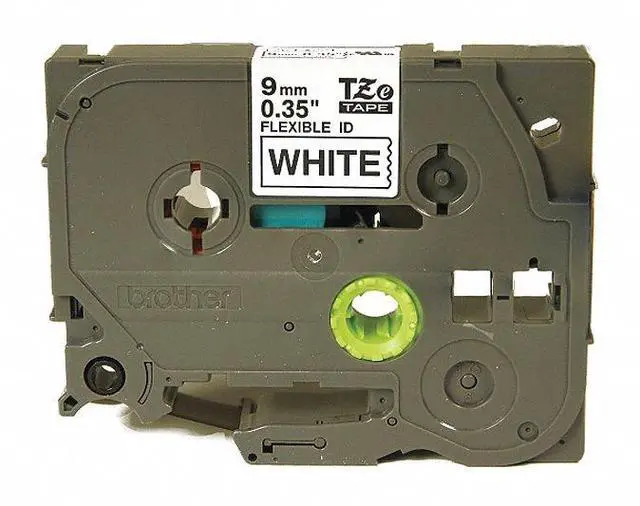 Main image of Brother Label Tape Cartridge Black/White Wire Marking TZeFX221