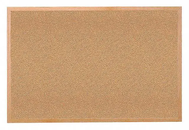 Alt view image 6 of 11 - Cork Bulletin Board 60x48", Wood Frame GHENT WK45