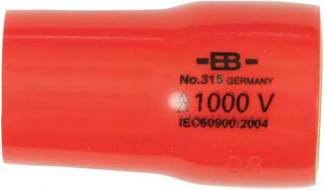 Main image of 13mm Chrome Vanadium Insulated Socket with 3/8" Drive Size and Chrome Finish
