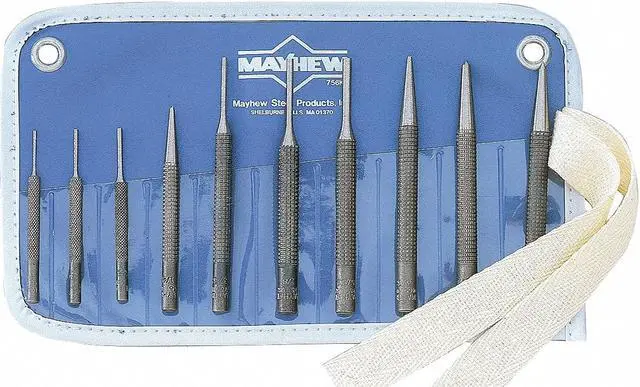 Alt view image 2 of 2 - MAYHEW SELECT 62010 Combination Punch Set,10 Pieces