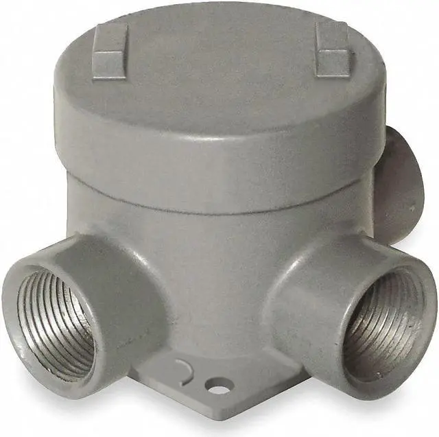 Main image of HUBBELL KILLARK GEBT-2 Conduit Outlet Body,Aluminum,T
