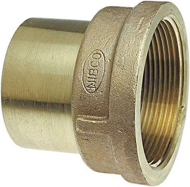 Alt view image 2 of 3 - NIBCO 7032RLF-3412 Adapter,Low Lead Cast Bronze,C x FNPT