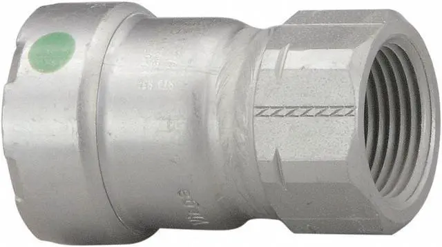 Alt view image 2 of 3 - Viega MegaPress 4812 Carbon Steel Reducing Female Adapter, 1" x 3/4"