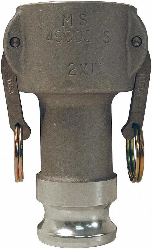 Main image of DIXON 5040-DA-AL Reducing Coupler/Adapter,5 x 4 In,75 psi