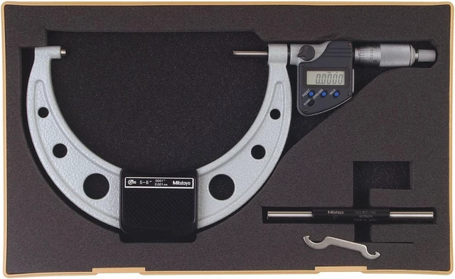 Alt view image 2 of 2 - MITUTOYO 293-351-30 Digital Micrometer,Outside,5 to 6",SPC