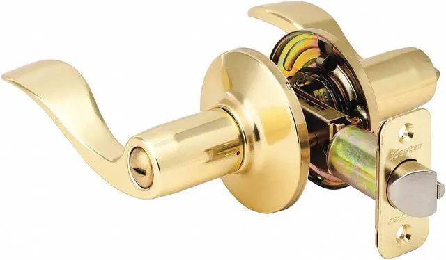 Main image of MASTER LOCK WL0303/T6P Lever Lockset,Mechanical,Grade 3,WL Wave