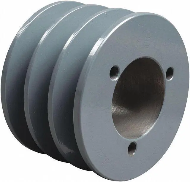 Alt view image 2 of 3 - ZORO SELECT 3V303 1/2 in to 1-5/8 in Quick Detachable Bushed Bore 3 Groove
