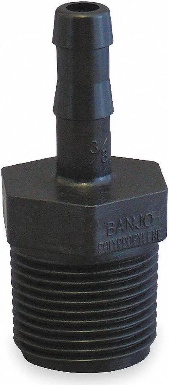 Main image of BANJO HB050-075 3/4" Barbed x 1/2" MNPT Adapter