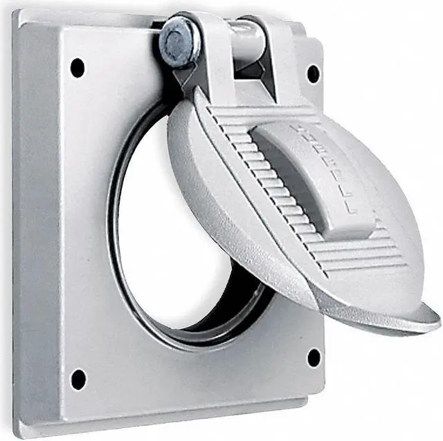 Main image of HUBBELL WIRING DEVICE-KELLEMS HBL7777A 2 -Gang Vertical Weatherproof Cover,