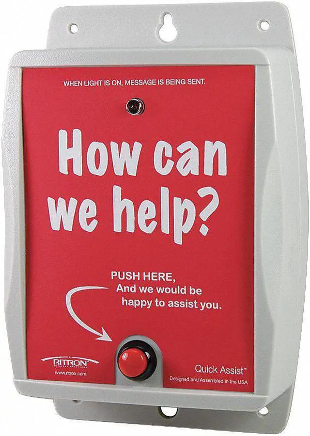 Main image of RITRON RQA-151M Wireless Call Button,VHF