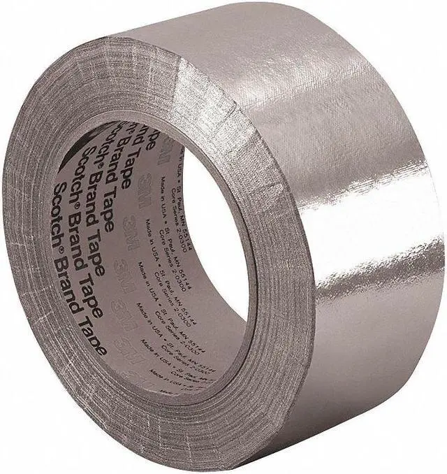 Main image of 3M 3M 363 3/4" X 36YD FoilTape,Aluminum,Silver,36ydL,3/4inW