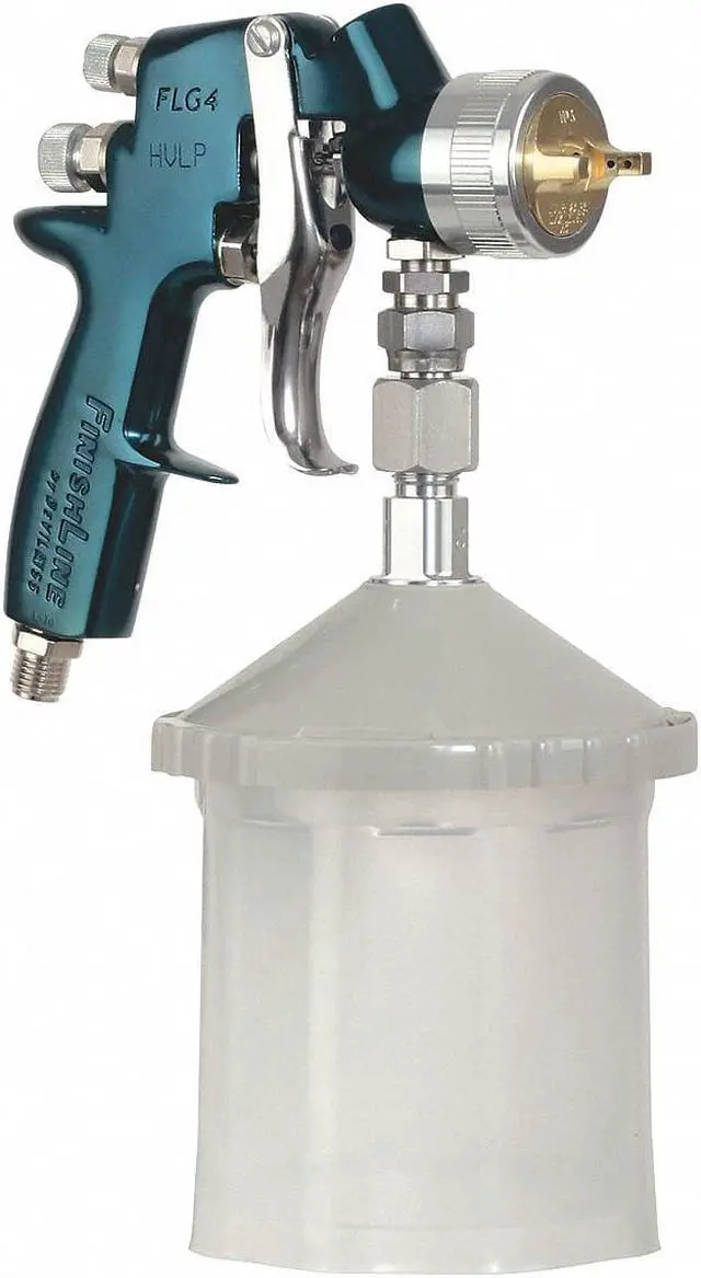 Alt view image 2 of 2 - DEVILBISS FLG-CNS-115 Siphon Spray Gun,0.059In/1.5mm