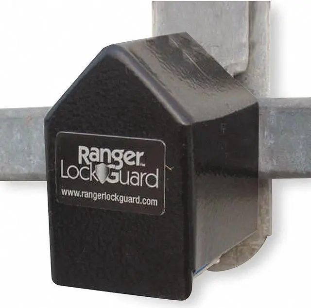 Alt view image 2 of 9 - Ranger Lock RGST-00 Standard Lock Guard protects 1 inch locks from being cut
