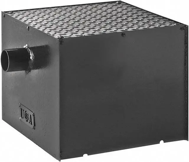 Alt view image 2 of 2 - SMITH LIGHT COMMERCIAL 800-Y02-10 Grease Interceptor,Capacity 20,10 psi