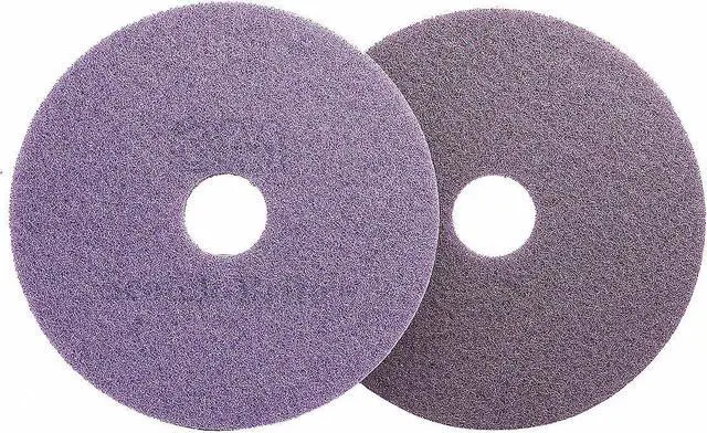 Alt view image 2 of 2 - SCOTCH-BRITE 08421 Diamond Floor Pad Plus,27 In,Purple,PK5