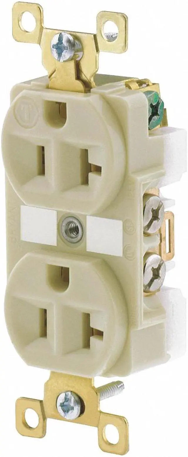 Main image of 20A Duplex Receptacle 125VAC 5-20R IV BRYANT 5362I