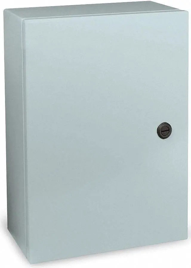 Main image of WIEGMANN N412202012C 1/4 Turn Latch Electrical Enclosures, 20 in H, 12 in D, 20