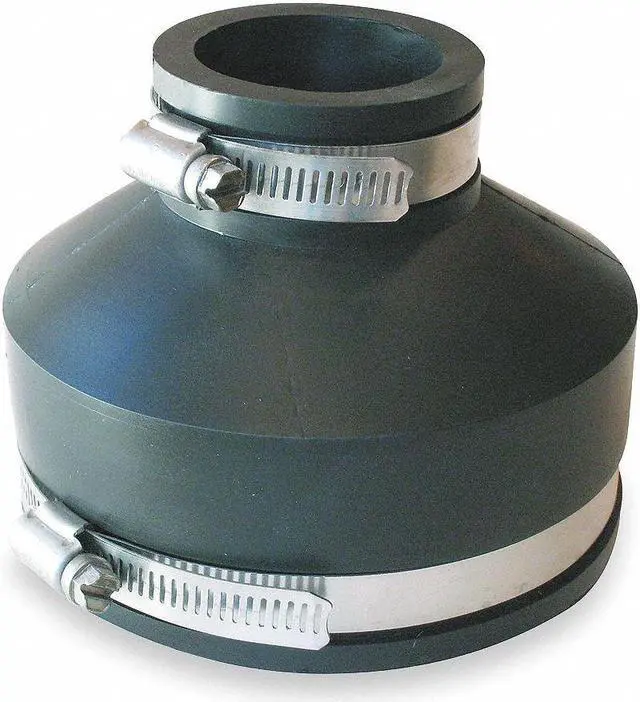 Alt view image 3 of 3 - ZORO SELECT 1056-63 Flexible Coupling,For Pipe Size 6" x 3"