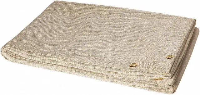 Alt view image 2 of 5 - STEINER 372-8X8 Welding Blanket, Fiberglass, 8 ft. W., 8 ft. H., 18 oz/sq yd,