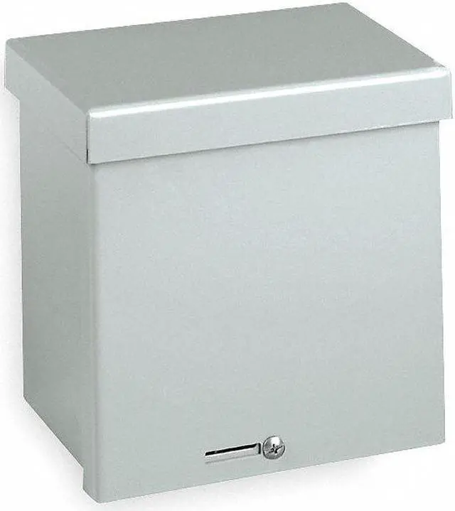 Main image of Wiegmann Enclosure Gray ANSI 61 Polyester Powder  Includes Screws RSC101206