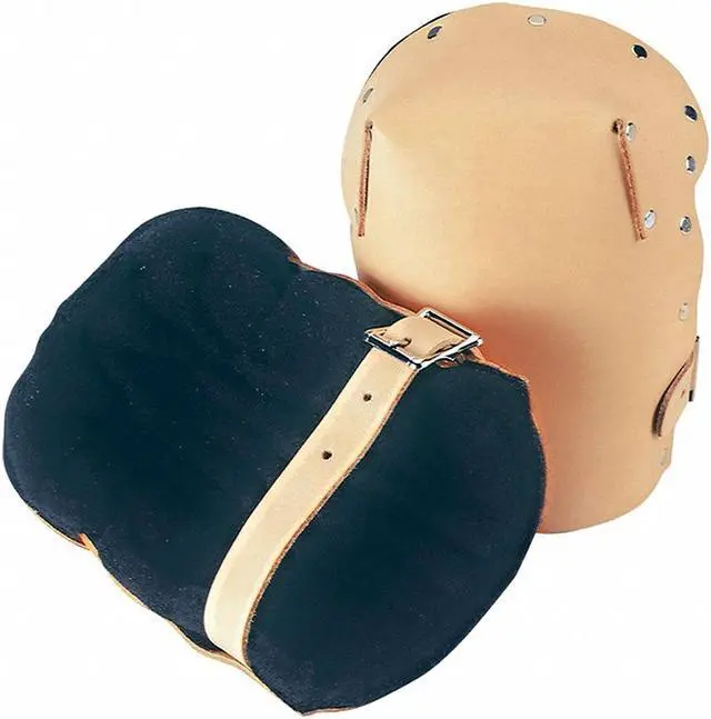 Alt view image 2 of 2 - CLC WORK GEAR 313 Knee Pad, Felt Pad, Leather Cap, Leather Straps Closure, 1